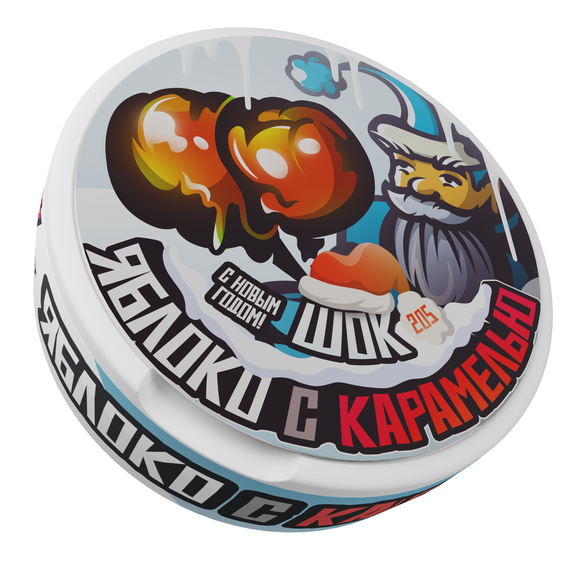 ШОК 205MG - Яблоко с Карамелью